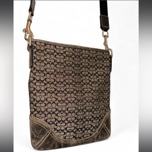 Vintage Coach Soho Mini Signature Swingpack/Messenger Bag